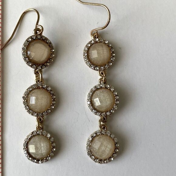 5/$20 — 3-Tier Sparkly Earrings - Picture 1 of 2